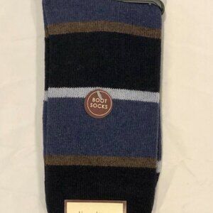 cashmere blend block stripe boot sock - great Christmas gift!